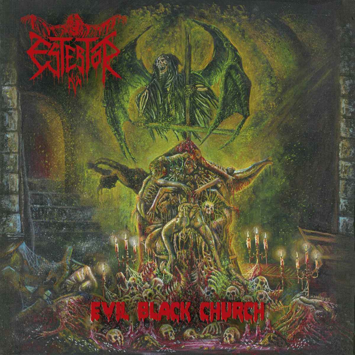 ESTERTOR - Evil Black Church CD
